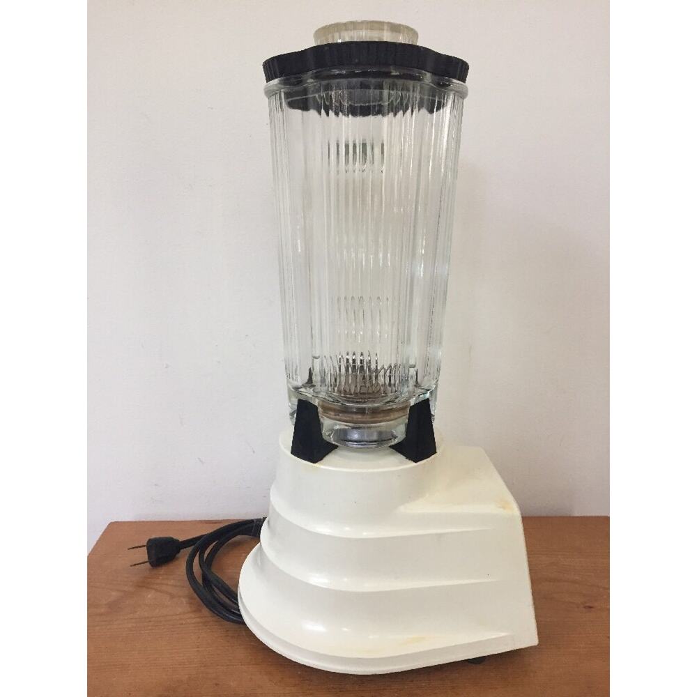 Vtg Waring Push Button Solid State Glass Blender Clover Leaf 1129 40oz 5 Cups - Picture 4 of 10